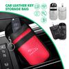 Auto Logo Schlüssel Aufbewahrungstasche Signalblocker Tasche RFID Abschirmtasche Für Jaguar S-Type F-Type X-Type F-Pace I-Pace E-Pace XJR XE