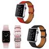 Apple Watch Leather Band For Single Loop Crosshatch Genuine Leather Strap For 38mm And 42mm Models