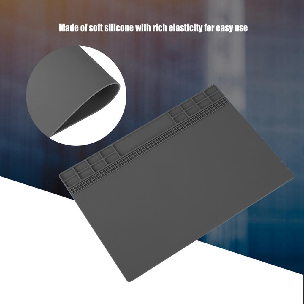 350MM*250MM Heat Resistant Phone Computer Maintenance Platform Heat Insulation Pad Mat