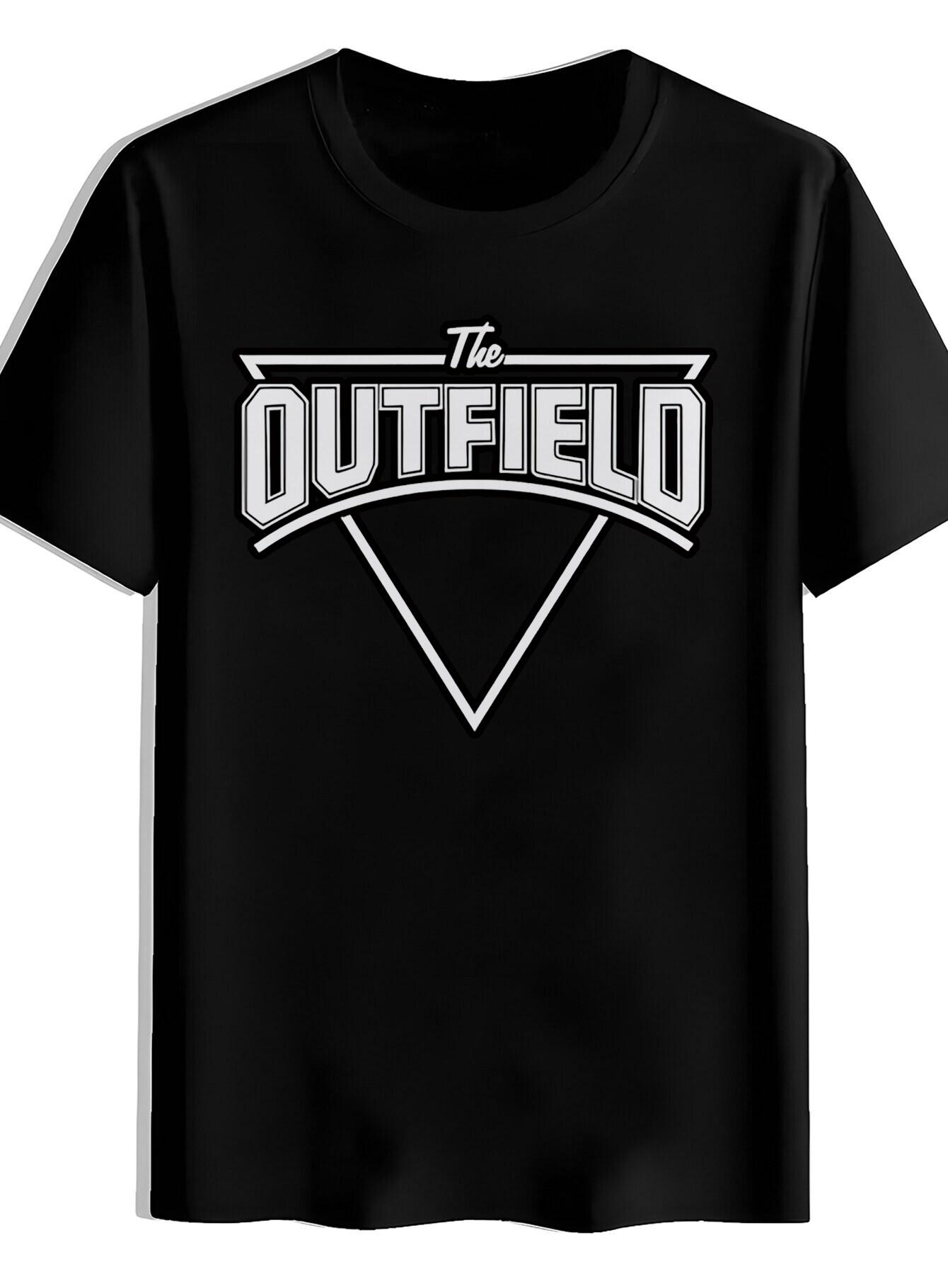 T-shirt Vintage Rock Band Graphic - Retro Music Tee with Bold Letter Print XXXXL