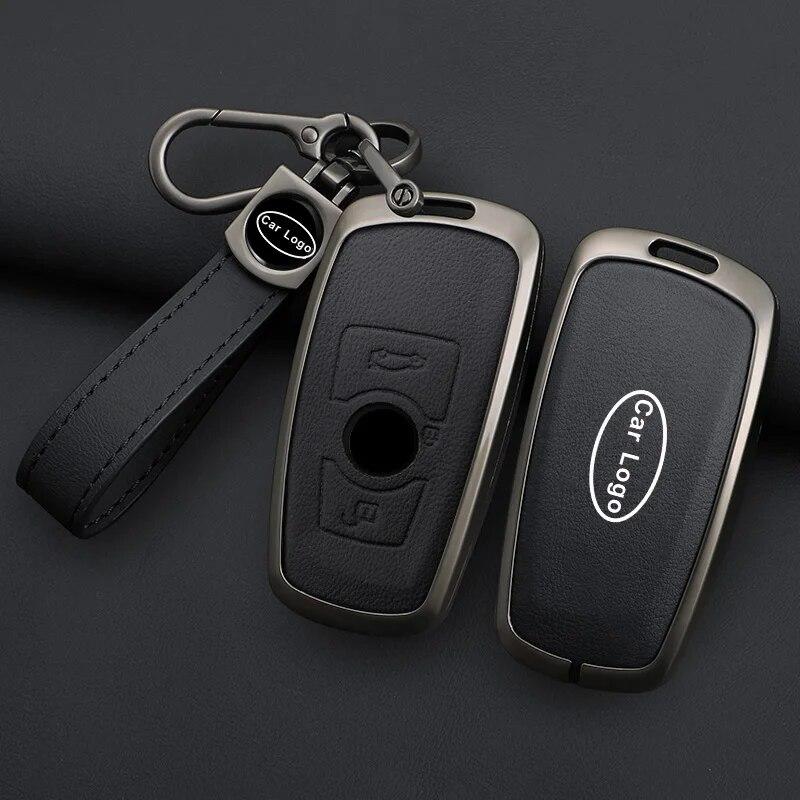 Zinc Alloy  Car Key Case Cover For BMW 1 3 5 7 Series X1 X3 X4 X5 X6 F10 F20 F30 F34 F11 F15 F16 F25 F31 M3 M4 E34