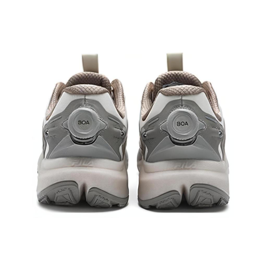 FILA BOA WOLF Fabric Low top Casual Running Shoes Men's Beige Brown Gray A12M411204FBE