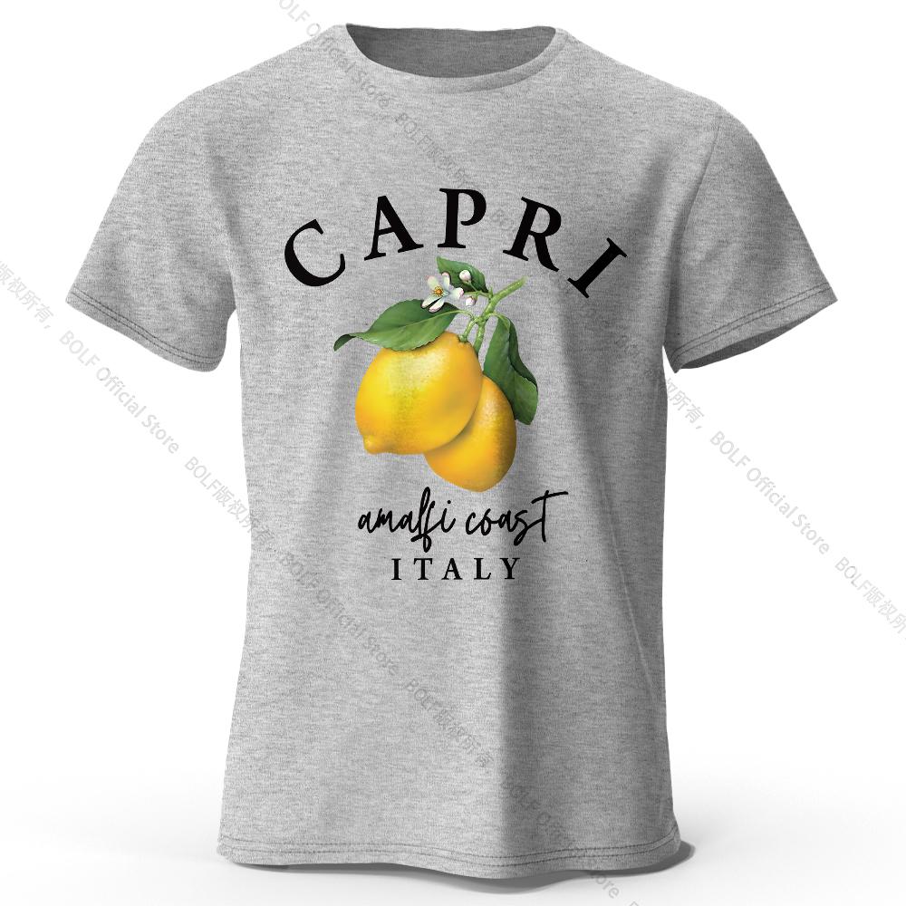 Modern Lemon Graphic Tee 100% Cotton - Clean Contemporary Design Breathable Everyday Essential