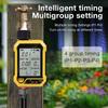 Large Screen Display Water Timer 1 Outlet Automatic Irrigation Watering Controller Progrmmable Timed Water Valve for Garden