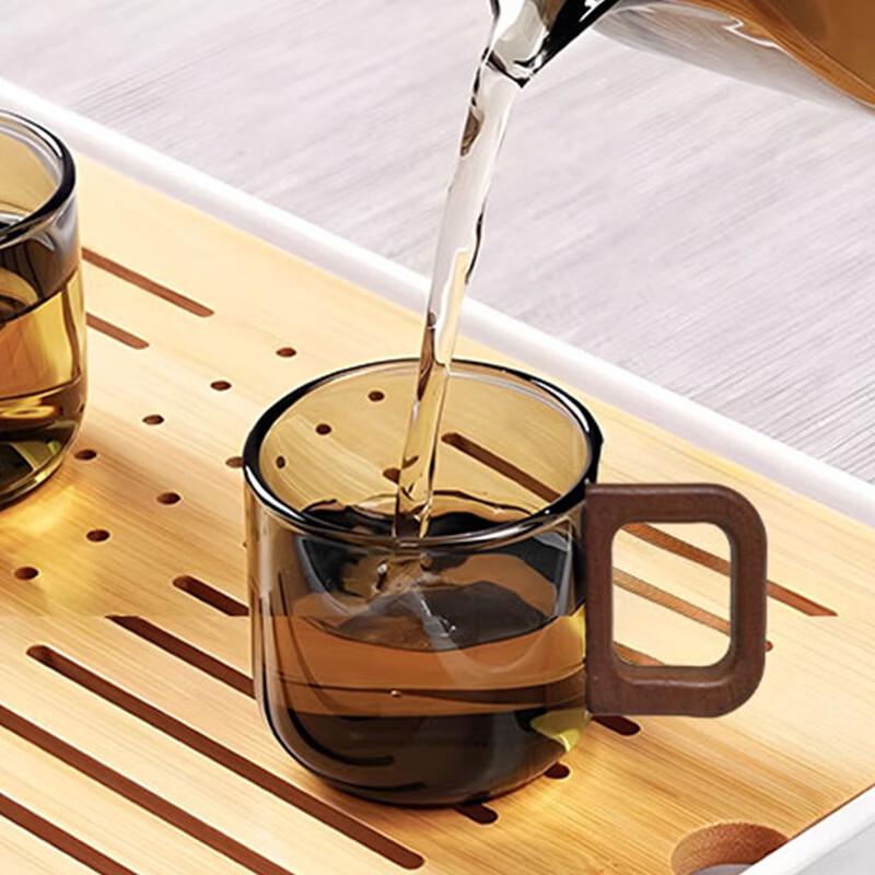 Zhenqi High Borosilicate Glass Tea Cups