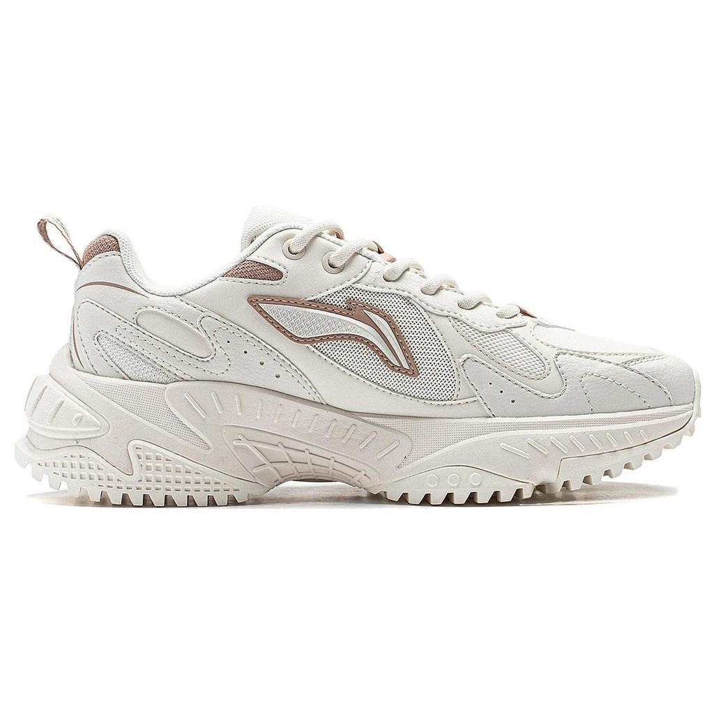 LINING Qixing 2.0 'White Brown' Women's AGCT312-4