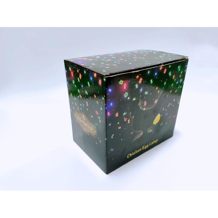 3D LED Hen Night Light with USB, Resin Egg Lamp in Gift Box, Funny Chicken Table Lamp for Easter, Christmas, Birthdays