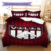 Volos NFC Pattern Bedding Set Quilt Cover Pillowcase Home Decor Gift (1 * duvet cover + 2 * pillowcase, without core)