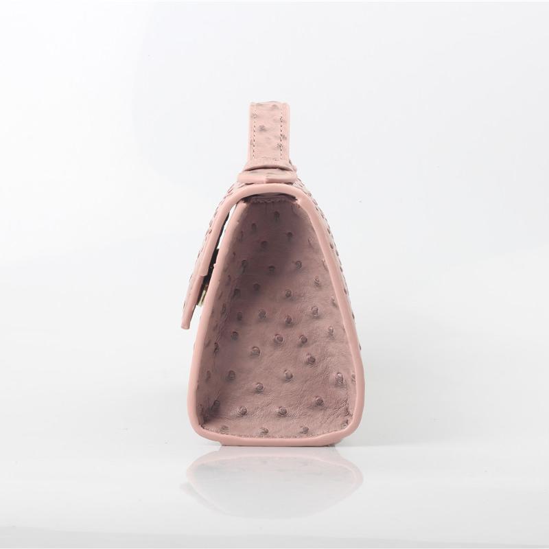 Nowe Damskie Torebki ze Wzorem Strusia Damski Modny Design Wieczorowa Torba na Imprezę Wysokiej Jakości Modny Gorący Portfel Kopertówka Torby