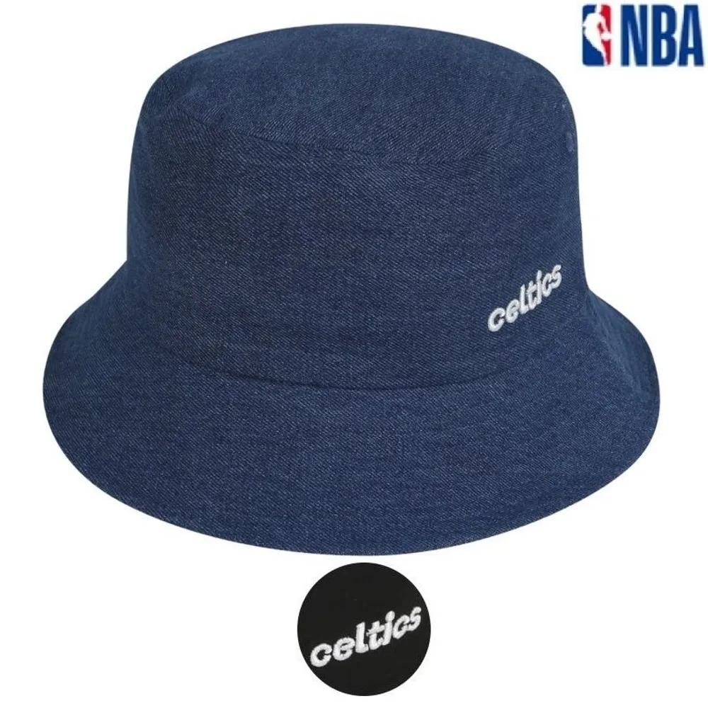 Unisex Boston Celtic Lettering Bucket Hat (N245AP154P) Blue