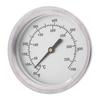 Oven Thermometer Stainless Steel Large Dial Oven Grill Monitoring Cooking Thermometer for Kitchen