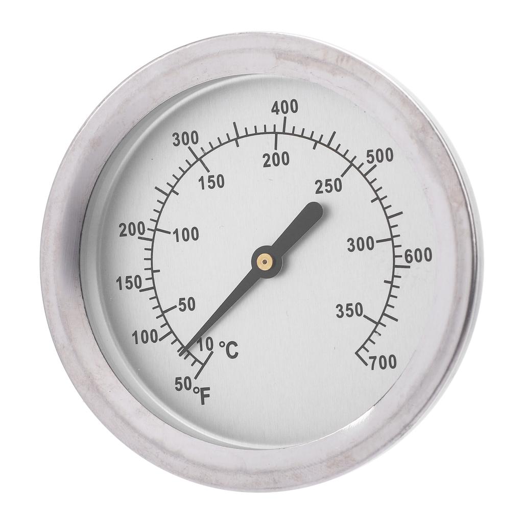 Oven Thermometer Stainless Steel Large Dial Oven Grill Monitoring Cooking Thermometer for Kitchen