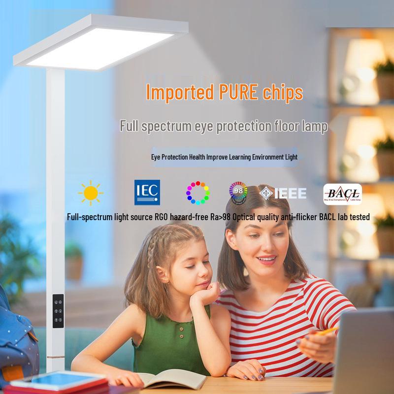 American Original Full Spectrum Eye Protection Floor & Desk Lamp for Children's Reading & Piano