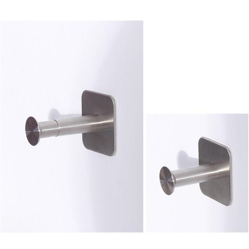 Steel Headphone Hook Adhesive Mount Kit for Secure Srong Storage On Wall Desks In Home or Office Setting