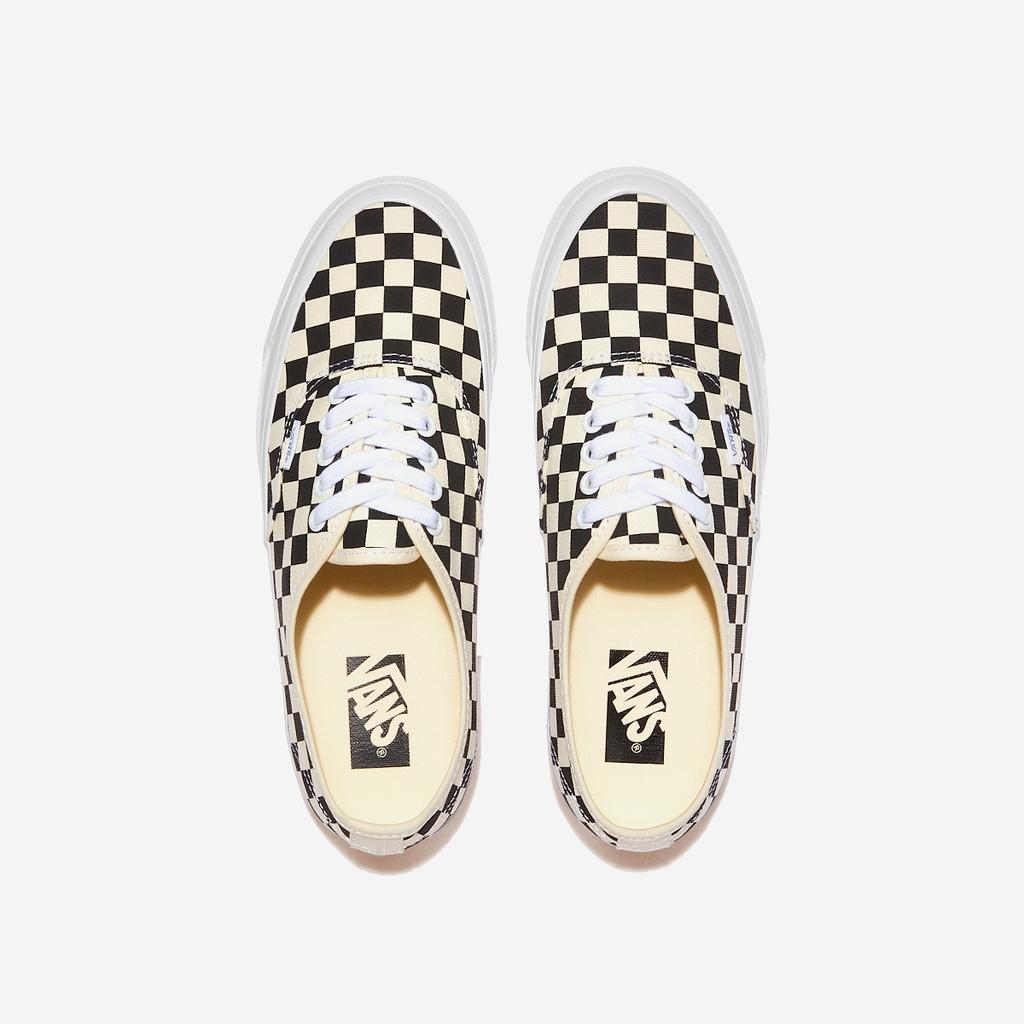 Vans Authentic Reissue 44 LX - Schachbrett Schwarz/Off White, VN000CQA2BO, 1020104532, Beliebte koreanische Schuhe