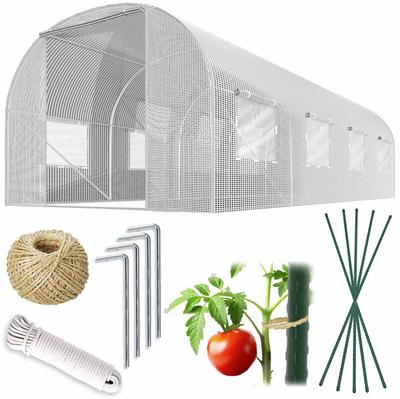 Garden Tunnel 2 X 4.5 M (9 M2) White Plonos