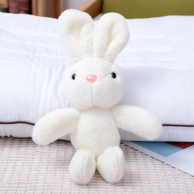 Creative New Cute Teddy Bear Rabbit Plush Toy Doll Pendant Car Student Schoolbag Hanging Ornament Doll