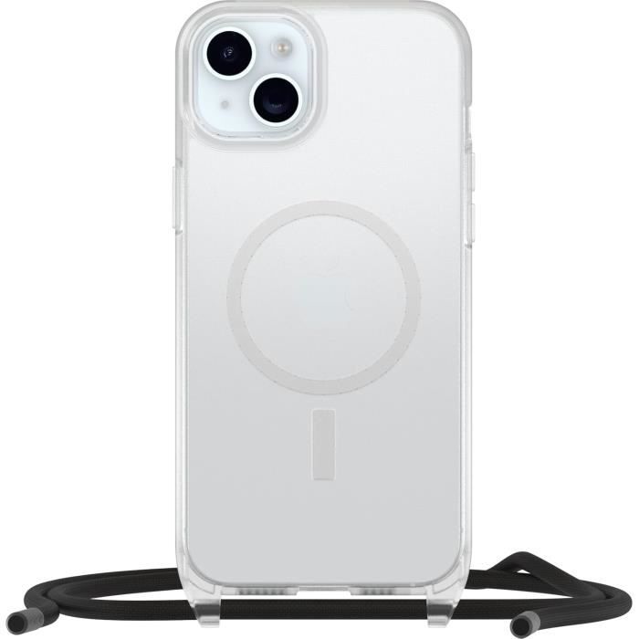 Coque - otterbox - react necklace - magsafe - iphone 15 plus / 14 plus - transparent