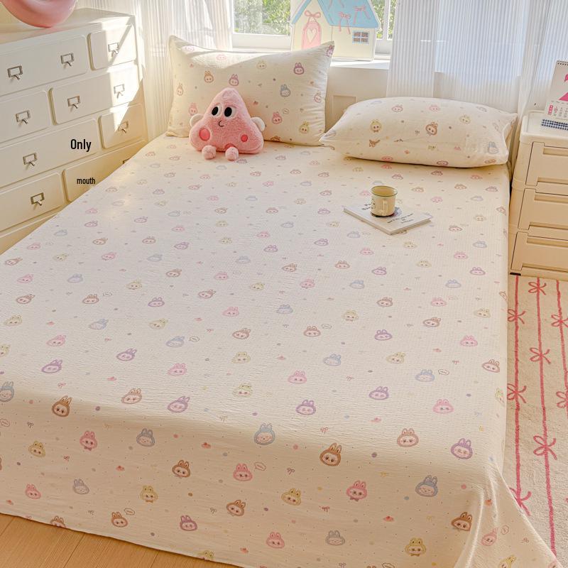 2026 Cloud-Like Double-Layer Gauze Bed Sheet - Skin-Friendly, Comfortable, All-Season Bed Sheet