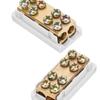 5Pcs ZK-1316 Terminal Spliter 2.5-16mm² 1000V Parallel Spliter Copper Material 100A Terminal Junction Connector Box