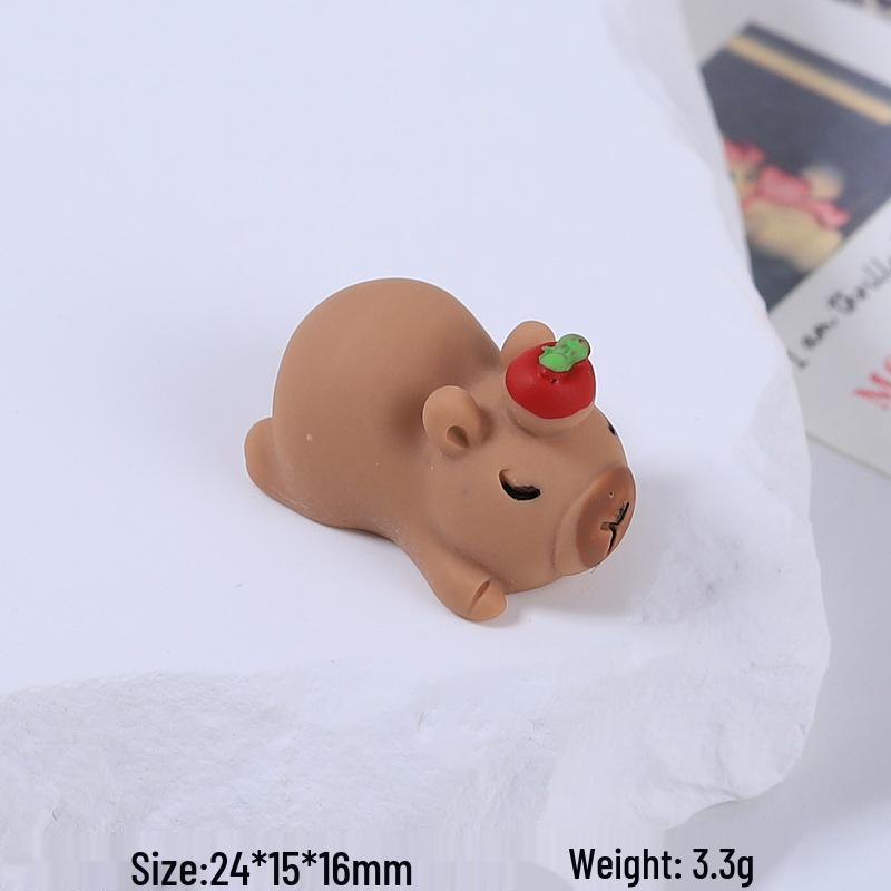 Luminous Three-Dimensional Resin Clog Buttons & Hair Clip Decorations with Cream Glue