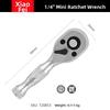 1/4 3/8 1/2 Inch Drive Ratchet Wrench 72 Tooth Dual Head Wrench Torque Wrench Tool  Mechanical Work