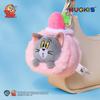 Tom & Jerry Plush Toys: Cat Pendant & Mouse Keychain Charms for Kids