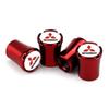 Car Styling Wheel Tire Valve Caps Cover Decoration For Mitsubishi Ralliart ASX Lancer Pajero Outlander Galant Mirage Colt L200