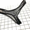 1PCS Transparent Ultra Thin Sexy Thong Women Lace G String Panty Low Waist Ruffles Underwear