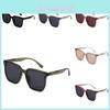 Fashionable Square Tr90 Sunglasses Women Men Uv Protection Polarized Glasses