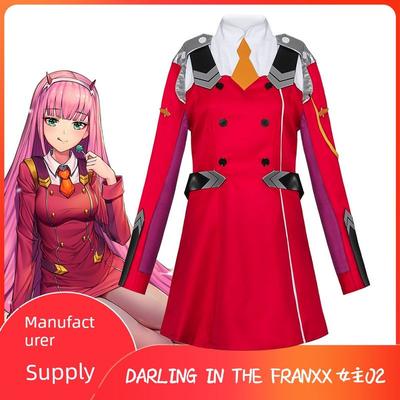 Darlinginthefranxx Female Protagonist 02 Anime Costume Strelitzia Reginae Cosplay Costume In Stock Cosplay Costume