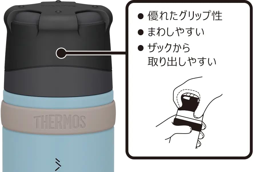Thermos Stainless Steel Bottle 900ml Grayish Brown FFX-902 0811700223-GYBW
