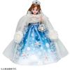 Licca-chan Dream Princess Frozen Crystal Dress for Girls, Elegant Design, Sparkling Details, Dress-Up Costume