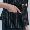 Maxza Stripe Volume Sleeve Tailored Jacket Cc08qj306on