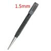 3pcs/set 1.5mm/2mm/3mm Alloy Steel Center Punch Metal Wood Marking Drilling Tool