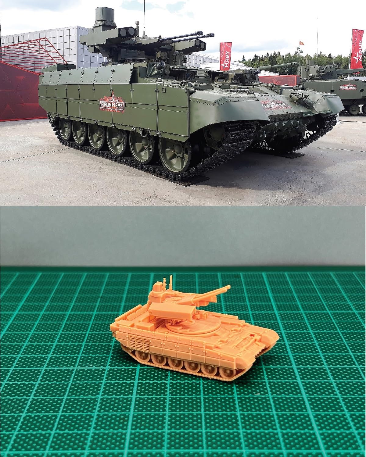

Russian BMPT Terminator Resin Kit 1/144