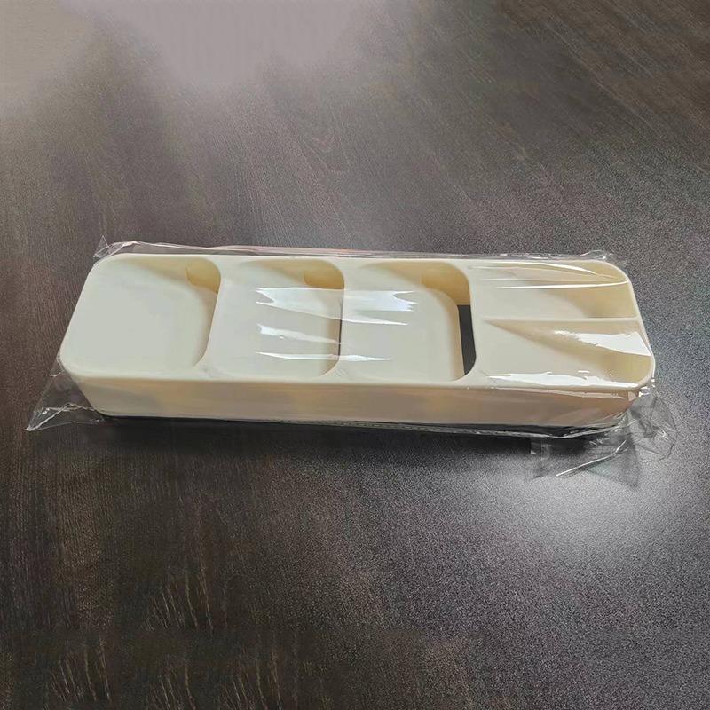 1PC Multi-purpose Cutlery Storage Tray Cutlery Fork Spoon Compartmentalized Organizer Kitchen Drawer Categorized Storage Boxes