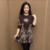 Western-style Autumn Winter Mid-length Elderly New Sweaters Versatile Fashionable Dresses Loose Knitted Bottoming