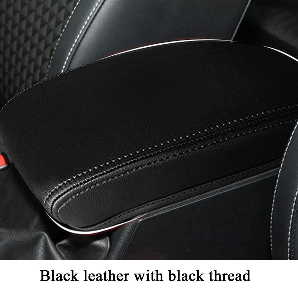 For Skoda Octavia 2015 2016 2017 2018 Suede Leather Car Armrest Box Protector Cover Central Control Interior Accessories