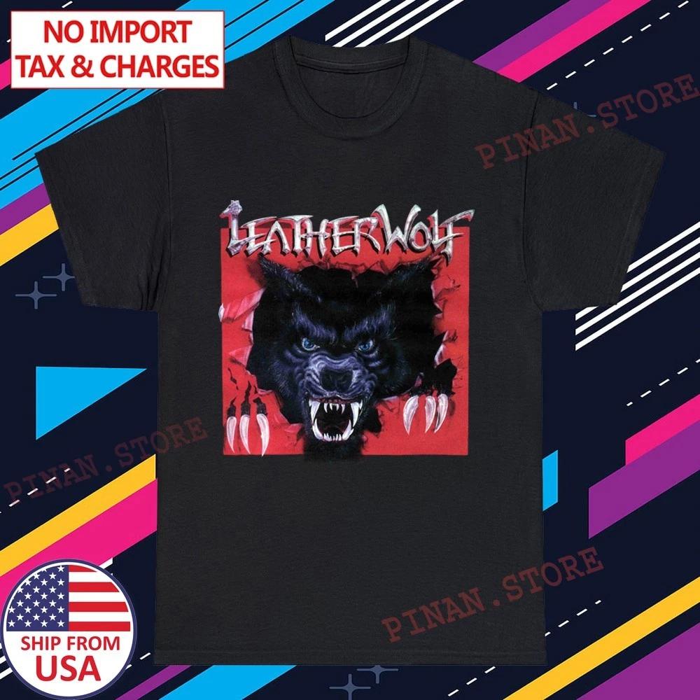 Leatherwolf Men s Black Size S-5XL M