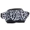 Leopard print jacket, 10cm plush doll outfit, black. Perfect for mascots, idols, K-pop dolls, and other fan activities. [Used]