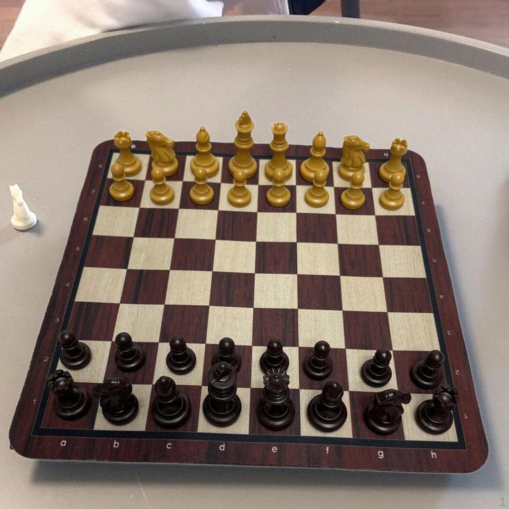 Chess Game Set Gifts Professional for Children Portable Multifunctional Educational Toy Folding