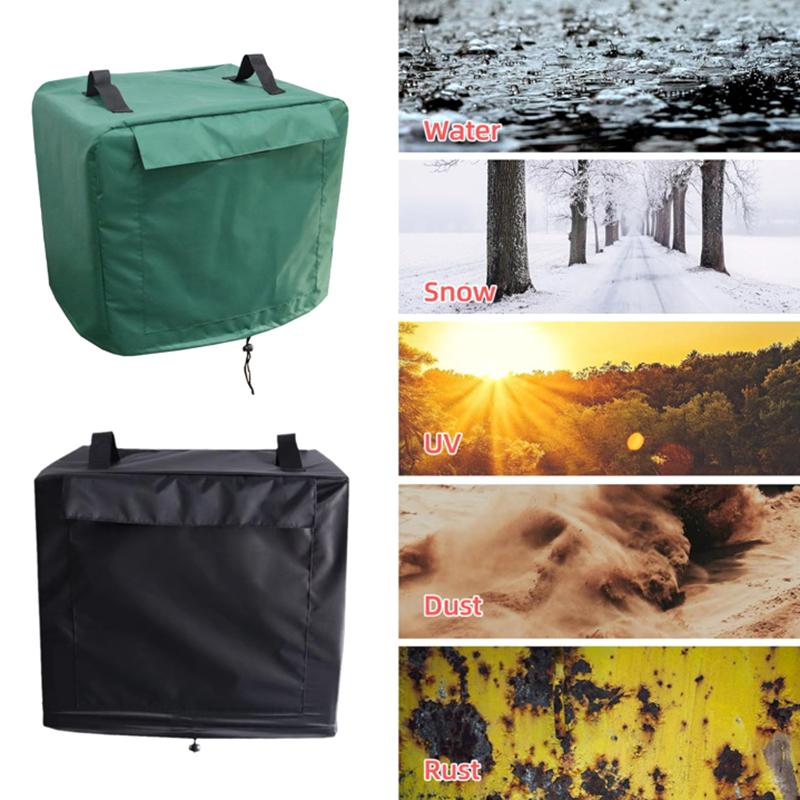 Outdoor Pizza Oven Cover 420D Oxford Cloth Portable Square Pizza Oven Waterproof Dustproof Protective Cover Barbecue Accessories