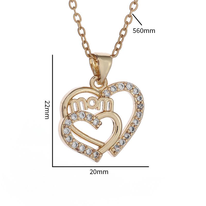 Stainless Steel Necklace Butterfly Love Pearl Shell Copper Pendant High End Clavicle Chain Versatile and Luxurious