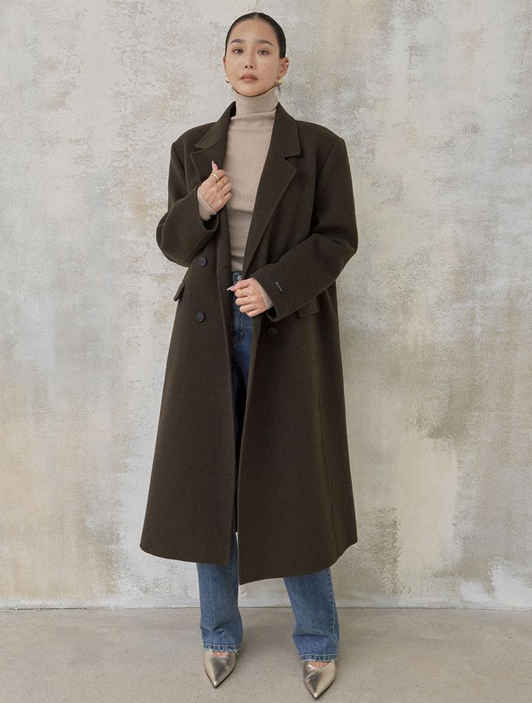 MEMUA Louvre Handmade Oversized Coat (Khaki)
