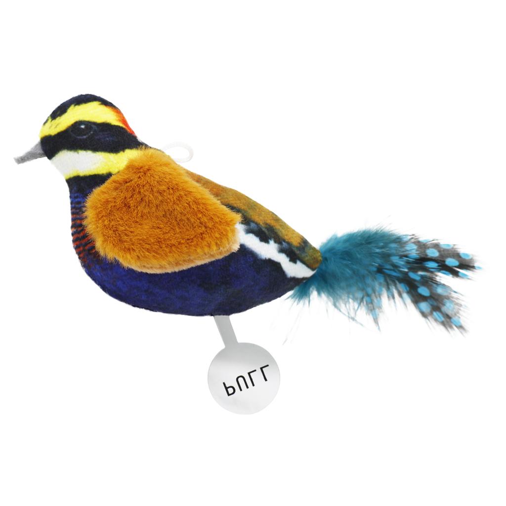 New Cat Toys Teasing Cat Stick interest Relieve Boredom Simulation Chirping Bird Plush Catnip Hippie Cat Dog TOYs Pet Supplies