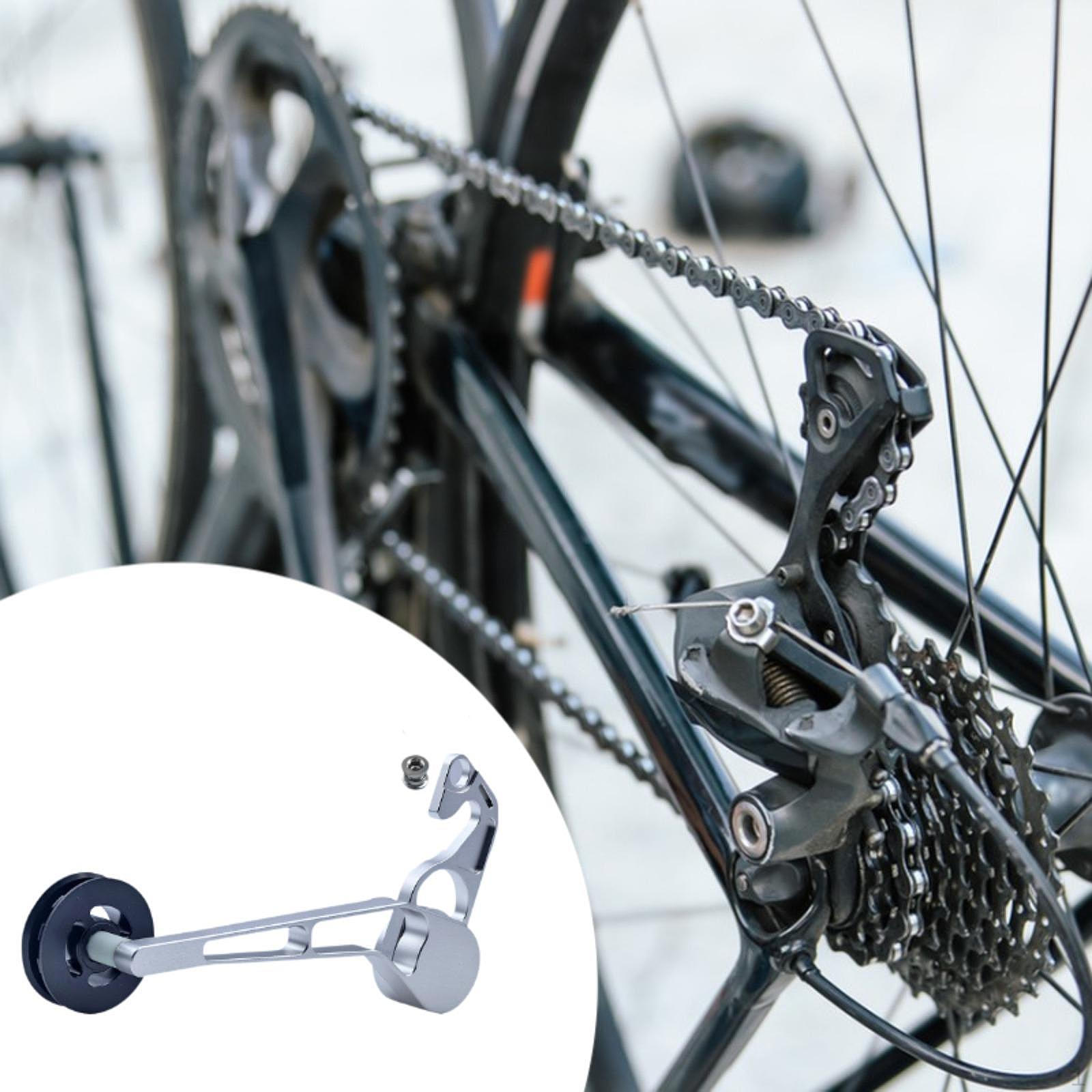 

Направник ланцюга велосипеда Регулятор заднього перемикача для моделей 4/5/6/7 швидкостей срібний