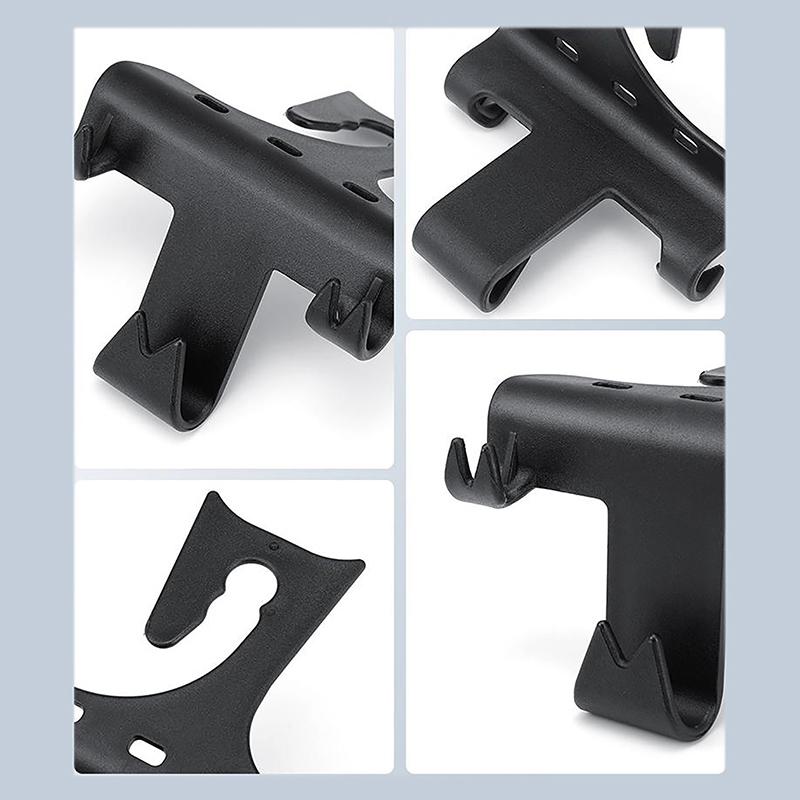 Portable Storage Hook Car Headrest Hidden Hook And Phone Holder Car Seat Back Hanger Phone Holder Rack Auto Clips
