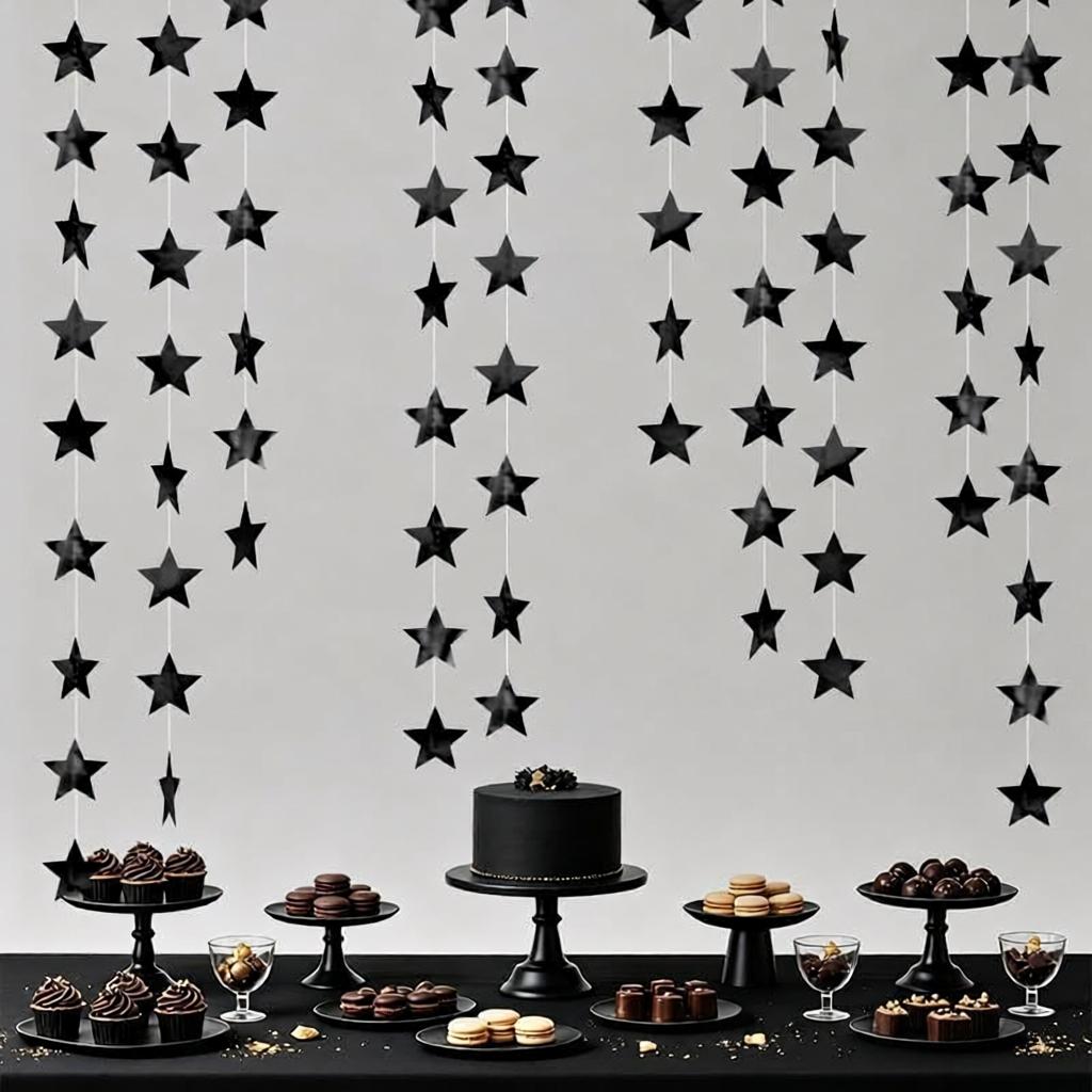 Five-Pointed Star Garland Decoration for Party