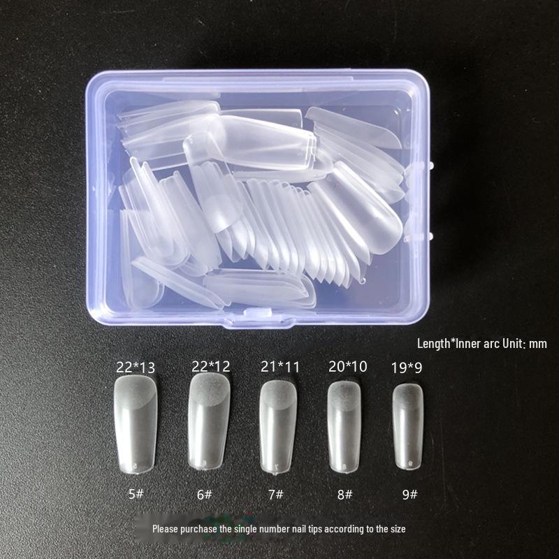 Matte ultradünne spurlos aufklebbare künstliche Nägel mit optionalen Nachfüllpackungen, doppelt verwendbar als vollständige oder halbe Aufkleber, kein Polieren erforderlich